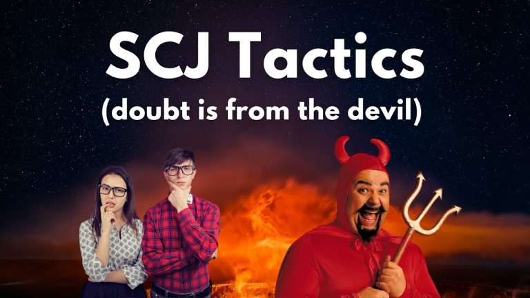Shincheonji Cult Tactics – Doubt is From the Devil